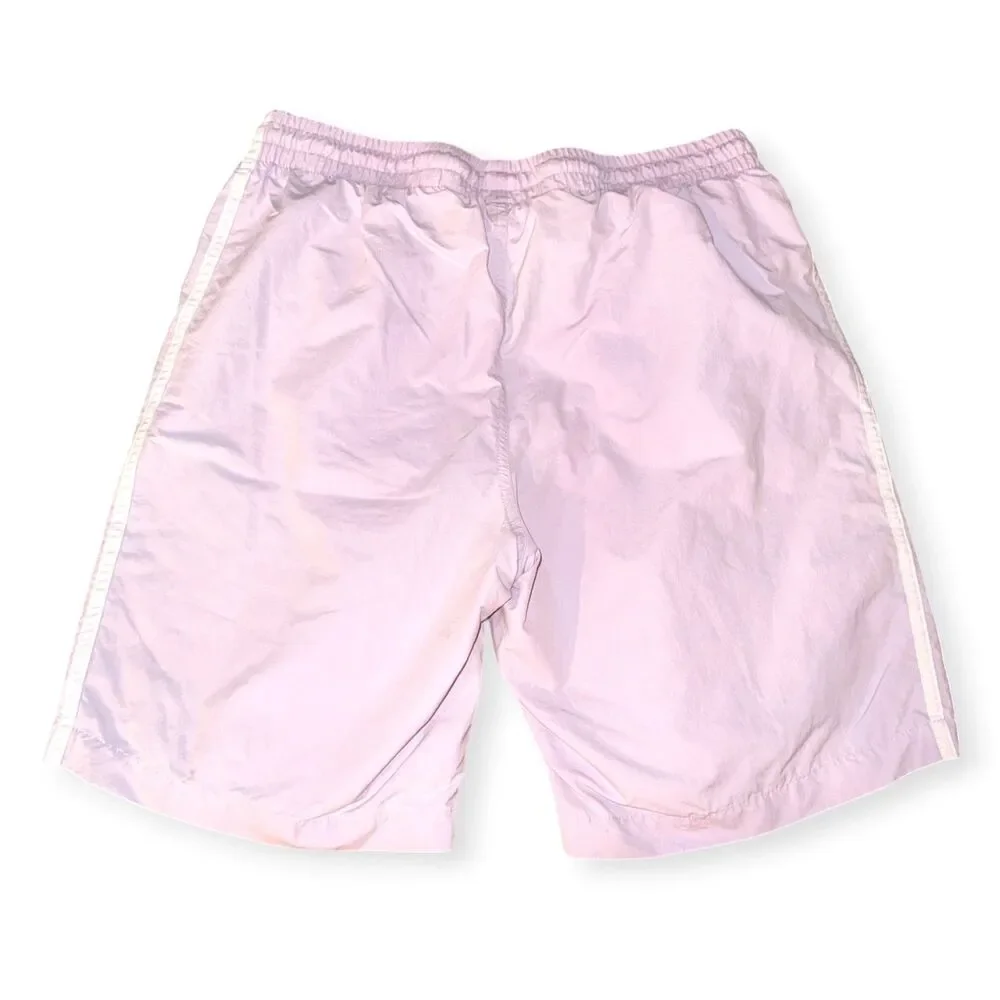 adidas Originals 3-Stripe Swim Shorts / Sprinter Shorts Light Purple/Pink Large
